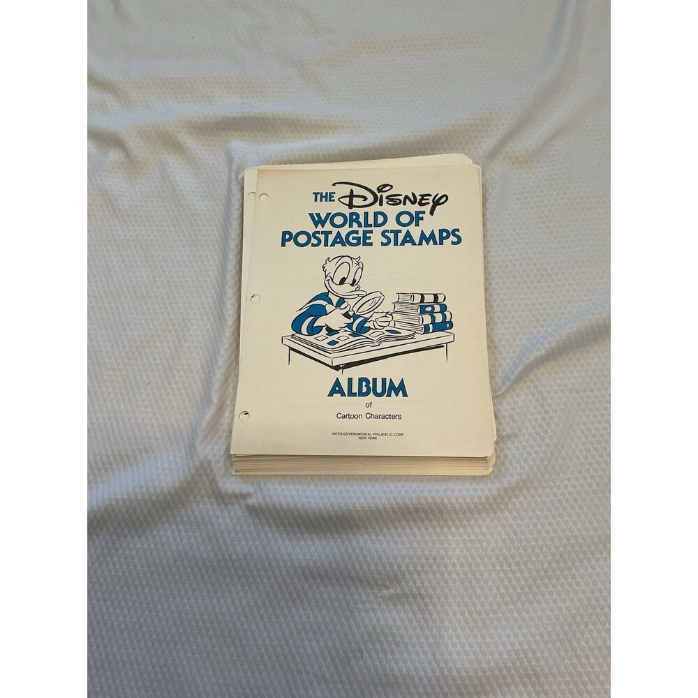 Álbum disney world of postage stamps